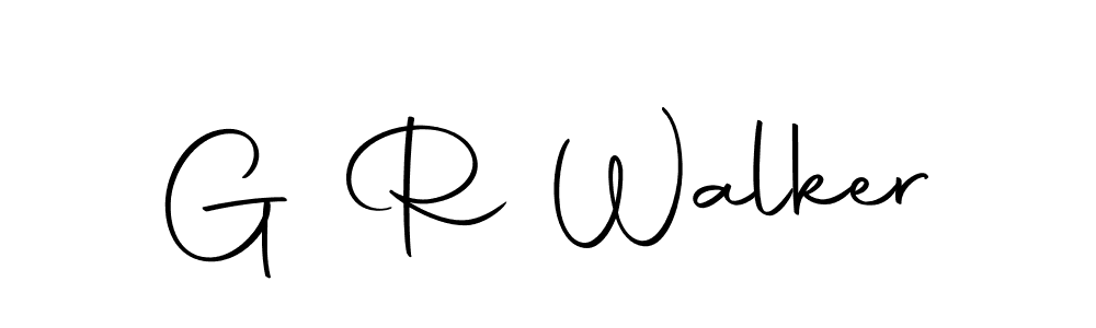 How to make G R Walker signature? Autography-DOLnW is a professional autograph style. Create handwritten signature for G R Walker name. G R Walker signature style 10 images and pictures png