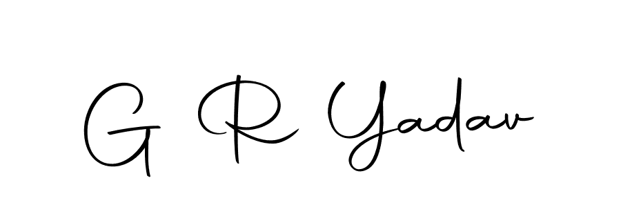 Make a beautiful signature design for name G R Yadav. Use this online signature maker to create a handwritten signature for free. G R Yadav signature style 10 images and pictures png