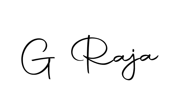 How to make G Raja name signature. Use Autography-DOLnW style for creating short signs online. This is the latest handwritten sign. G Raja signature style 10 images and pictures png