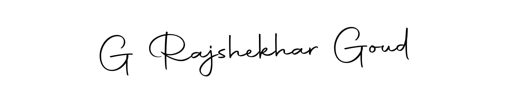 Make a beautiful signature design for name G Rajshekhar Goud. With this signature (Autography-DOLnW) style, you can create a handwritten signature for free. G Rajshekhar Goud signature style 10 images and pictures png