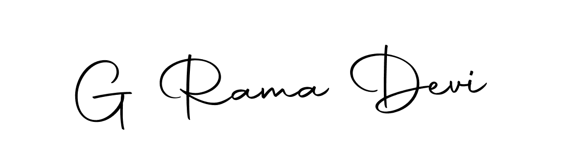 Make a beautiful signature design for name G Rama Devi. With this signature (Autography-DOLnW) style, you can create a handwritten signature for free. G Rama Devi signature style 10 images and pictures png