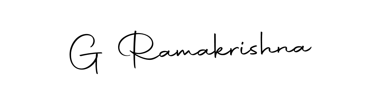 Make a beautiful signature design for name G Ramakrishna. With this signature (Autography-DOLnW) style, you can create a handwritten signature for free. G Ramakrishna signature style 10 images and pictures png