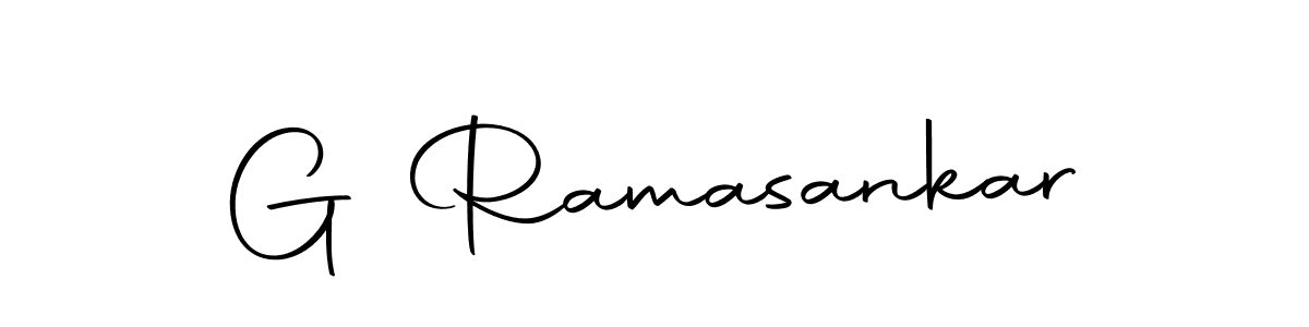 The best way (Autography-DOLnW) to make a short signature is to pick only two or three words in your name. The name G Ramasankar include a total of six letters. For converting this name. G Ramasankar signature style 10 images and pictures png