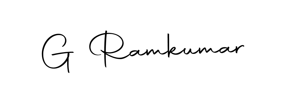 You should practise on your own different ways (Autography-DOLnW) to write your name (G Ramkumar) in signature. don't let someone else do it for you. G Ramkumar signature style 10 images and pictures png