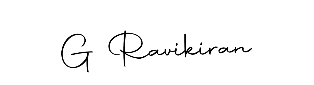 Make a beautiful signature design for name G Ravikiran. With this signature (Autography-DOLnW) style, you can create a handwritten signature for free. G Ravikiran signature style 10 images and pictures png