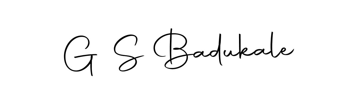 Once you've used our free online signature maker to create your best signature Autography-DOLnW style, it's time to enjoy all of the benefits that G S Badukale name signing documents. G S Badukale signature style 10 images and pictures png