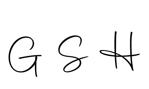 How to make G S H signature? Autography-DOLnW is a professional autograph style. Create handwritten signature for G S H name. G S H signature style 10 images and pictures png