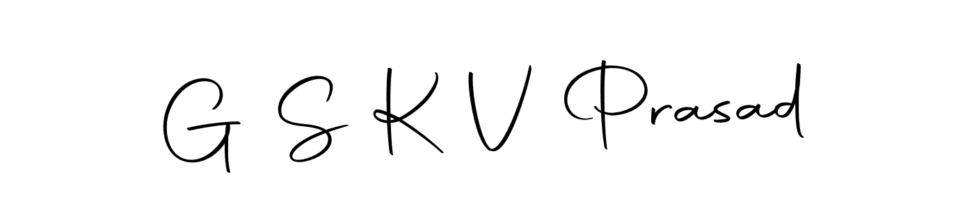 Make a short G S K V Prasad signature style. Manage your documents anywhere anytime using Autography-DOLnW. Create and add eSignatures, submit forms, share and send files easily. G S K V Prasad signature style 10 images and pictures png