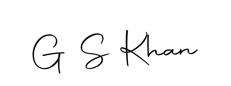 You should practise on your own different ways (Autography-DOLnW) to write your name (G S Khan) in signature. don't let someone else do it for you. G S Khan signature style 10 images and pictures png