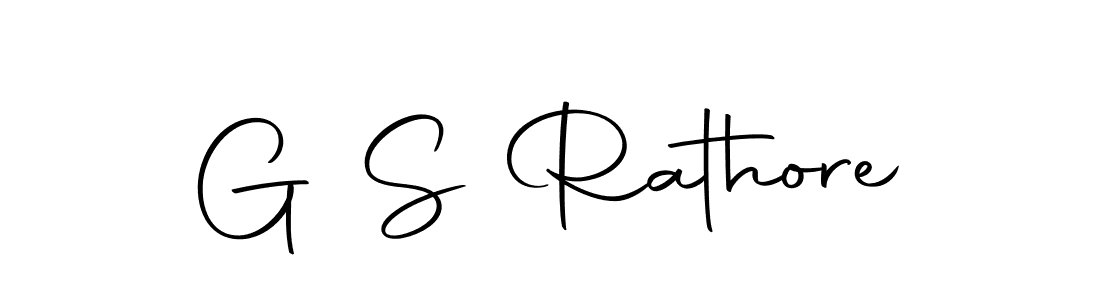 How to make G S Rathore signature? Autography-DOLnW is a professional autograph style. Create handwritten signature for G S Rathore name. G S Rathore signature style 10 images and pictures png