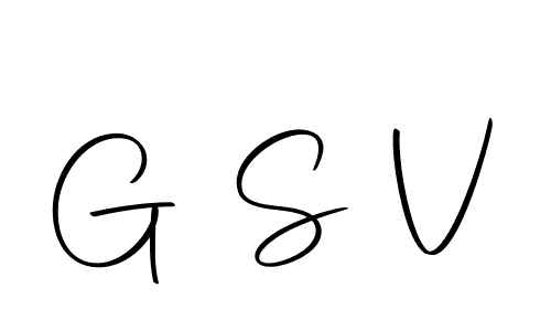 How to make G S V name signature. Use Autography-DOLnW style for creating short signs online. This is the latest handwritten sign. G S V signature style 10 images and pictures png