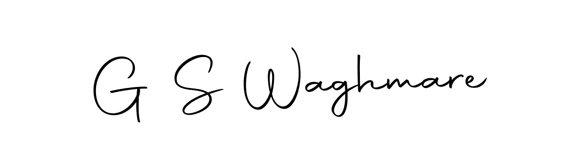 Make a beautiful signature design for name G S Waghmare. Use this online signature maker to create a handwritten signature for free. G S Waghmare signature style 10 images and pictures png
