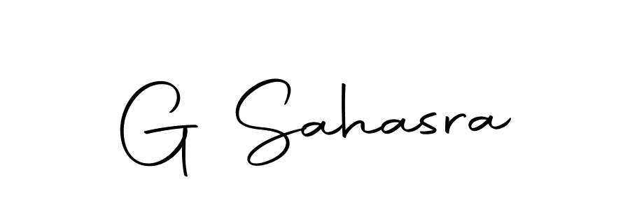 Once you've used our free online signature maker to create your best signature Autography-DOLnW style, it's time to enjoy all of the benefits that G Sahasra name signing documents. G Sahasra signature style 10 images and pictures png