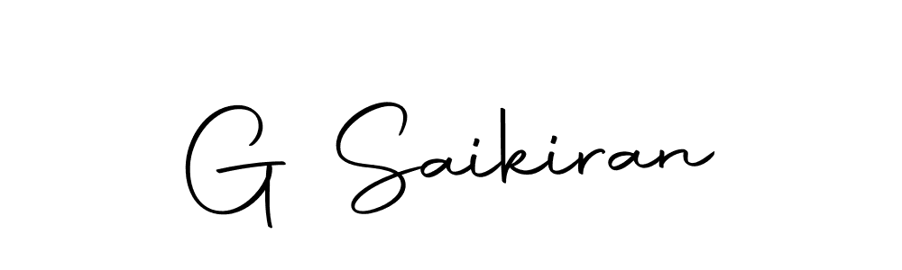 Similarly Autography-DOLnW is the best handwritten signature design. Signature creator online .You can use it as an online autograph creator for name G Saikiran. G Saikiran signature style 10 images and pictures png