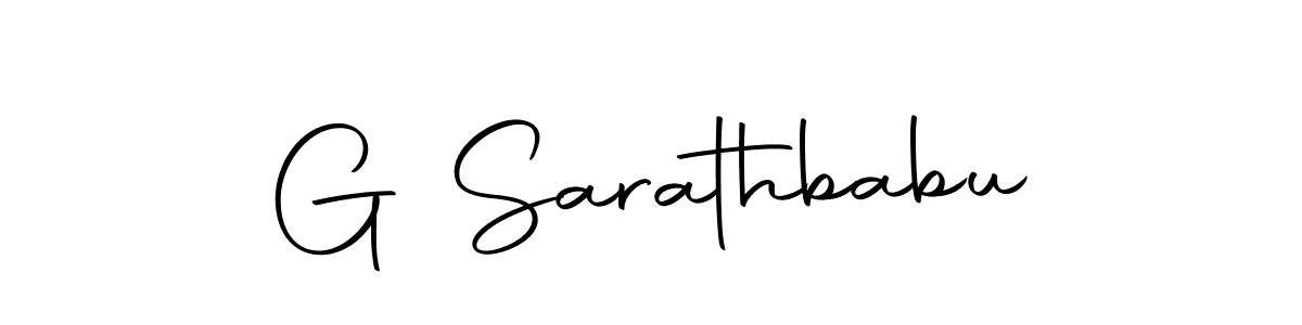 if you are searching for the best signature style for your name G Sarathbabu. so please give up your signature search. here we have designed multiple signature styles  using Autography-DOLnW. G Sarathbabu signature style 10 images and pictures png