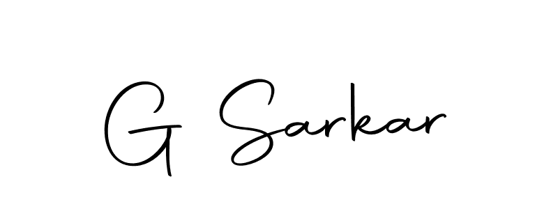 Here are the top 10 professional signature styles for the name G Sarkar. These are the best autograph styles you can use for your name. G Sarkar signature style 10 images and pictures png