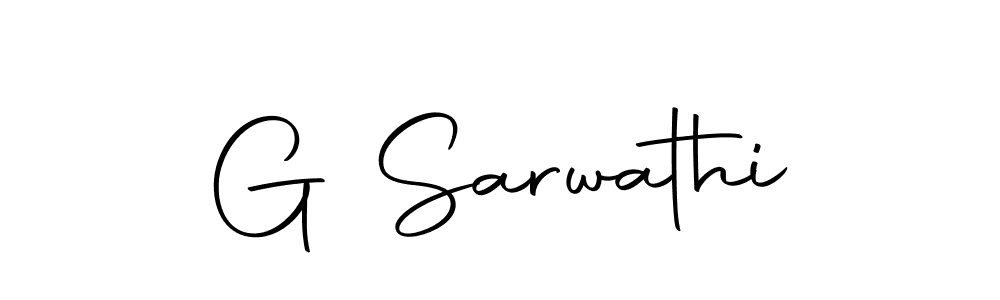Make a beautiful signature design for name G Sarwathi. Use this online signature maker to create a handwritten signature for free. G Sarwathi signature style 10 images and pictures png