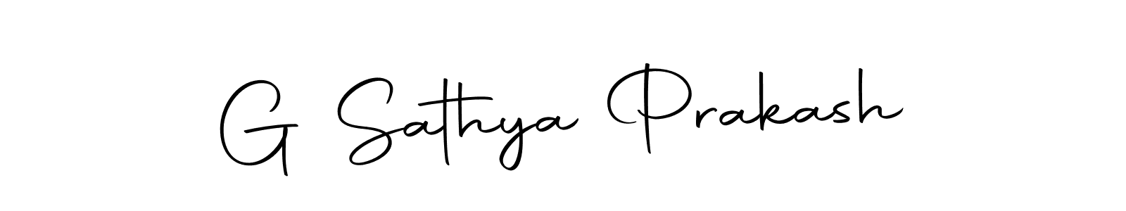 Make a beautiful signature design for name G Sathya Prakash. Use this online signature maker to create a handwritten signature for free. G Sathya Prakash signature style 10 images and pictures png