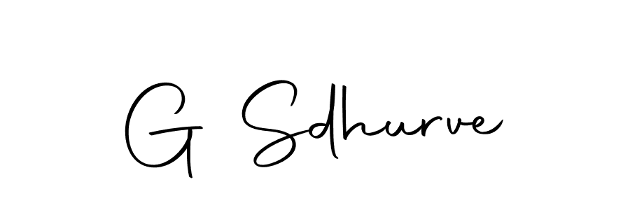 Make a beautiful signature design for name G Sdhurve. With this signature (Autography-DOLnW) style, you can create a handwritten signature for free. G Sdhurve signature style 10 images and pictures png