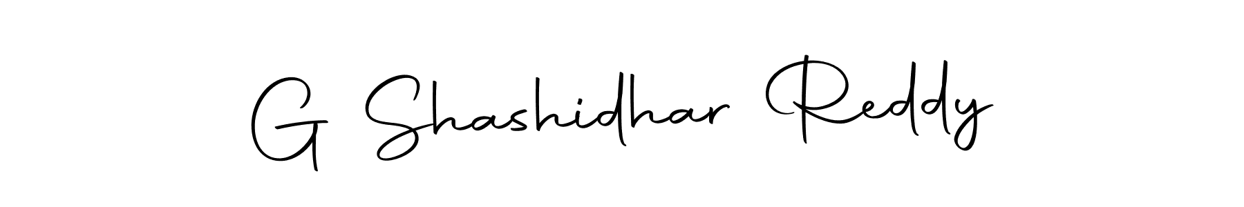 Make a short G Shashidhar Reddy signature style. Manage your documents anywhere anytime using Autography-DOLnW. Create and add eSignatures, submit forms, share and send files easily. G Shashidhar Reddy signature style 10 images and pictures png