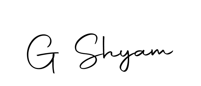 Similarly Autography-DOLnW is the best handwritten signature design. Signature creator online .You can use it as an online autograph creator for name G Shyam. G Shyam signature style 10 images and pictures png
