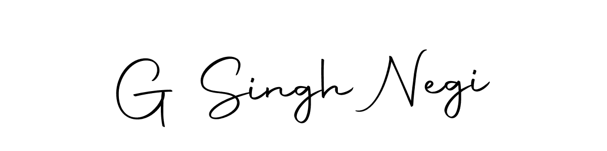 Make a beautiful signature design for name G Singh Negi. With this signature (Autography-DOLnW) style, you can create a handwritten signature for free. G Singh Negi signature style 10 images and pictures png
