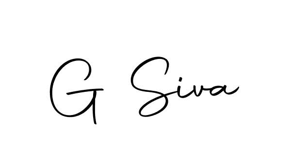 How to make G Siva signature? Autography-DOLnW is a professional autograph style. Create handwritten signature for G Siva name. G Siva signature style 10 images and pictures png