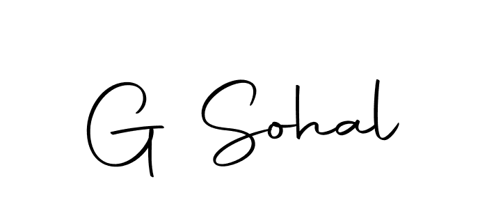 if you are searching for the best signature style for your name G Sohal. so please give up your signature search. here we have designed multiple signature styles  using Autography-DOLnW. G Sohal signature style 10 images and pictures png