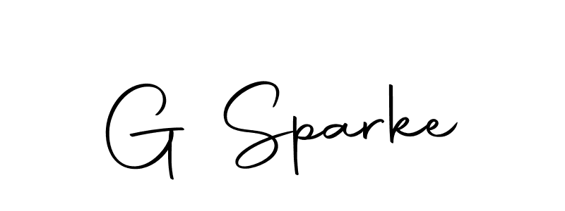 Also we have G Sparke name is the best signature style. Create professional handwritten signature collection using Autography-DOLnW autograph style. G Sparke signature style 10 images and pictures png