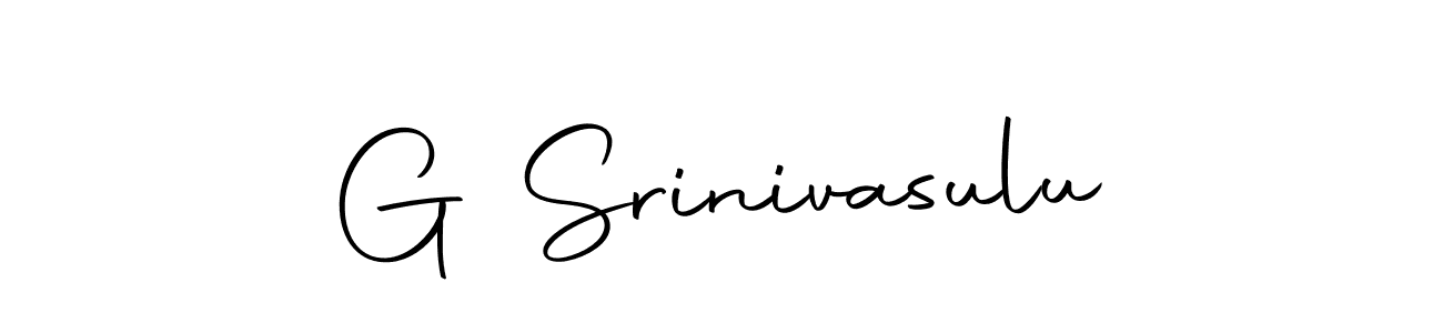 You can use this online signature creator to create a handwritten signature for the name G Srinivasulu. This is the best online autograph maker. G Srinivasulu signature style 10 images and pictures png