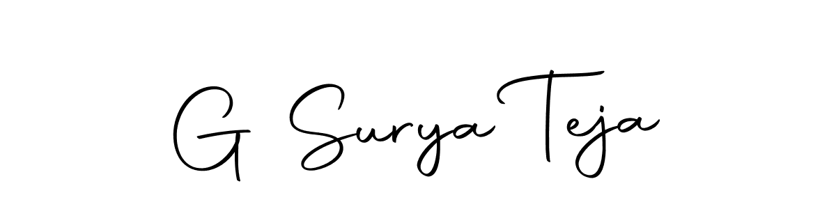 It looks lik you need a new signature style for name G Surya Teja. Design unique handwritten (Autography-DOLnW) signature with our free signature maker in just a few clicks. G Surya Teja signature style 10 images and pictures png