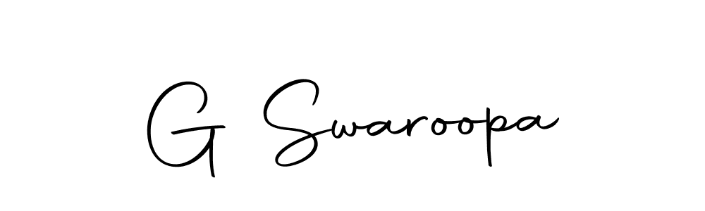 Once you've used our free online signature maker to create your best signature Autography-DOLnW style, it's time to enjoy all of the benefits that G Swaroopa name signing documents. G Swaroopa signature style 10 images and pictures png