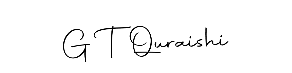 G T Quraishi stylish signature style. Best Handwritten Sign (Autography-DOLnW) for my name. Handwritten Signature Collection Ideas for my name G T Quraishi. G T Quraishi signature style 10 images and pictures png