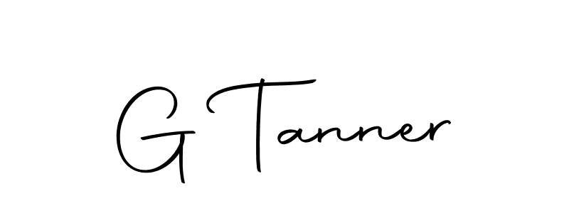 Also we have G Tanner name is the best signature style. Create professional handwritten signature collection using Autography-DOLnW autograph style. G Tanner signature style 10 images and pictures png