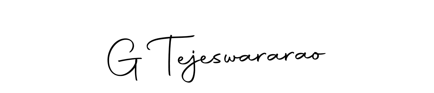 Make a beautiful signature design for name G Tejeswararao. With this signature (Autography-DOLnW) style, you can create a handwritten signature for free. G Tejeswararao signature style 10 images and pictures png