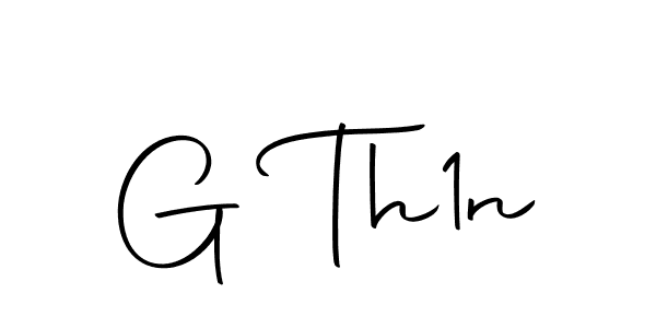 You should practise on your own different ways (Autography-DOLnW) to write your name (G Th1n) in signature. don't let someone else do it for you. G Th1n signature style 10 images and pictures png