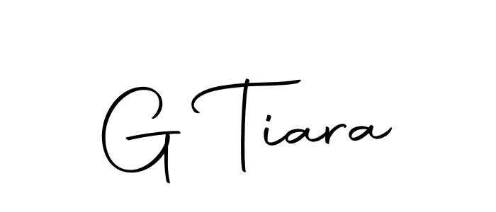 Make a beautiful signature design for name G Tiara. With this signature (Autography-DOLnW) style, you can create a handwritten signature for free. G Tiara signature style 10 images and pictures png