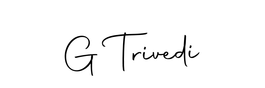 How to make G Trivedi signature? Autography-DOLnW is a professional autograph style. Create handwritten signature for G Trivedi name. G Trivedi signature style 10 images and pictures png