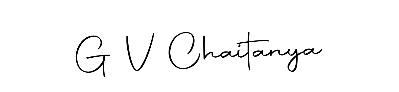 Similarly Autography-DOLnW is the best handwritten signature design. Signature creator online .You can use it as an online autograph creator for name G V Chaitanya. G V Chaitanya signature style 10 images and pictures png