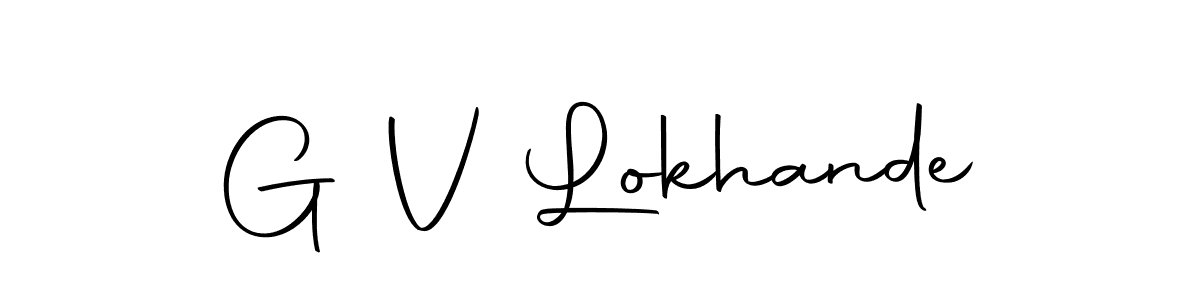 if you are searching for the best signature style for your name G V Lokhande. so please give up your signature search. here we have designed multiple signature styles  using Autography-DOLnW. G V Lokhande signature style 10 images and pictures png