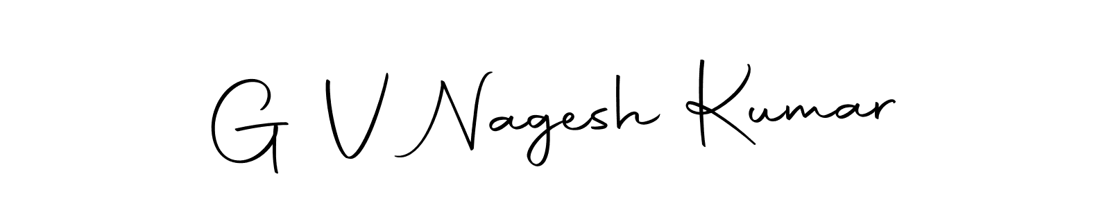 Also we have G V Nagesh Kumar name is the best signature style. Create professional handwritten signature collection using Autography-DOLnW autograph style. G V Nagesh Kumar signature style 10 images and pictures png