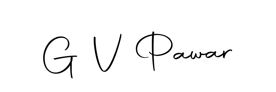 You can use this online signature creator to create a handwritten signature for the name G V Pawar. This is the best online autograph maker. G V Pawar signature style 10 images and pictures png