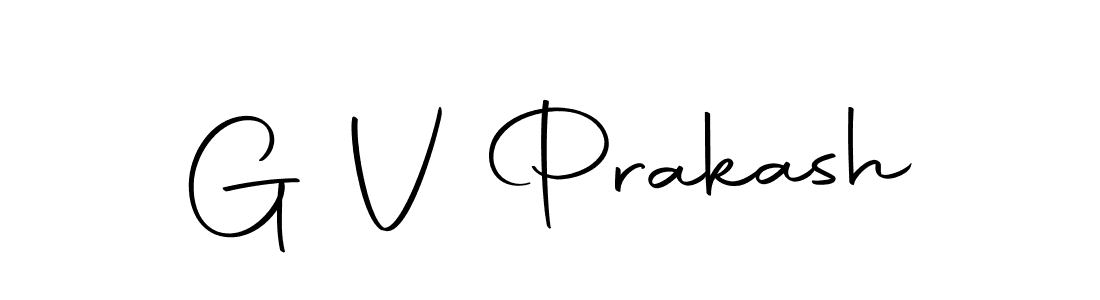 How to make G V Prakash name signature. Use Autography-DOLnW style for creating short signs online. This is the latest handwritten sign. G V Prakash signature style 10 images and pictures png