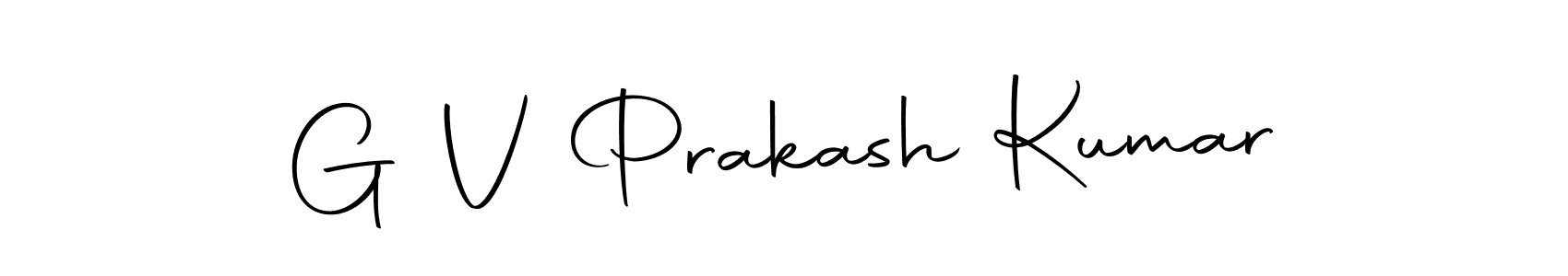 Also we have G V Prakash Kumar name is the best signature style. Create professional handwritten signature collection using Autography-DOLnW autograph style. G V Prakash Kumar signature style 10 images and pictures png