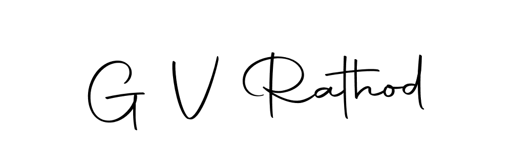 How to make G V Rathod signature? Autography-DOLnW is a professional autograph style. Create handwritten signature for G V Rathod name. G V Rathod signature style 10 images and pictures png