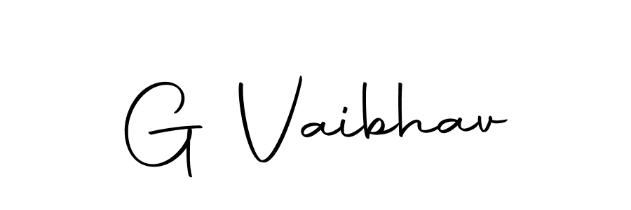 You can use this online signature creator to create a handwritten signature for the name G Vaibhav. This is the best online autograph maker. G Vaibhav signature style 10 images and pictures png