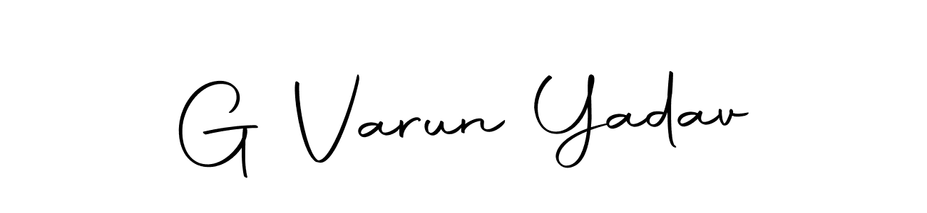 It looks lik you need a new signature style for name G Varun Yadav. Design unique handwritten (Autography-DOLnW) signature with our free signature maker in just a few clicks. G Varun Yadav signature style 10 images and pictures png