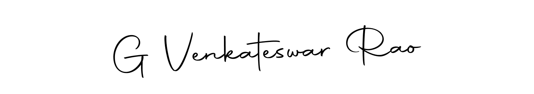 How to make G Venkateswar Rao name signature. Use Autography-DOLnW style for creating short signs online. This is the latest handwritten sign. G Venkateswar Rao signature style 10 images and pictures png