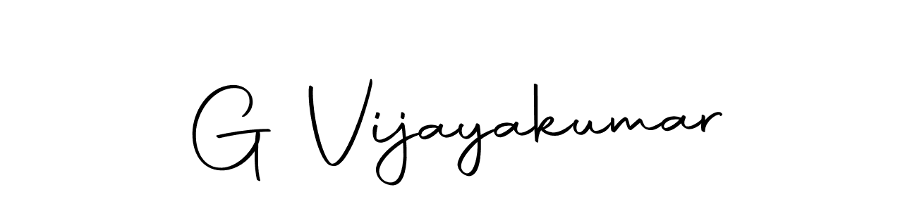 The best way (Autography-DOLnW) to make a short signature is to pick only two or three words in your name. The name G Vijayakumar include a total of six letters. For converting this name. G Vijayakumar signature style 10 images and pictures png