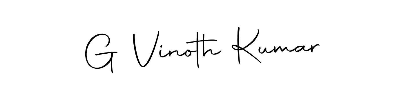 Make a beautiful signature design for name G Vinoth Kumar. With this signature (Autography-DOLnW) style, you can create a handwritten signature for free. G Vinoth Kumar signature style 10 images and pictures png